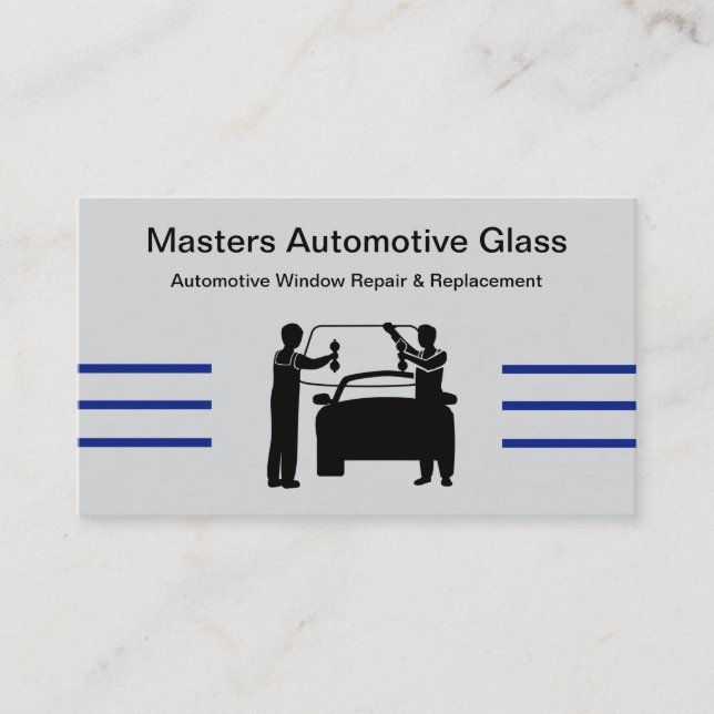 Cartes de visite pour l'entreprise de réparation e (Devant)