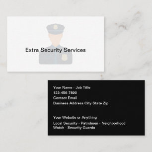 Cartes de visite pour les entreprises de services