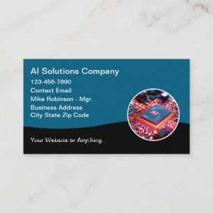 Cartes de visite pour les services d'intelligence