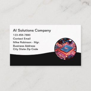 Cartes de visite pour les services d'intelligence 