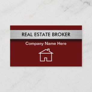 Cartes de visite pour l'immobilier