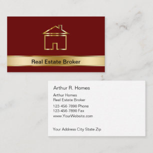 Cartes de visite pour l'immobilier