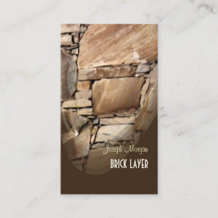 Cartes de visite pour maçons et tailleurs de pierr