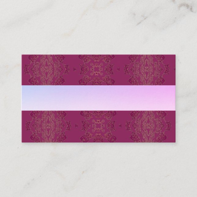 Cartes de visite pour mariage indien (Devant)
