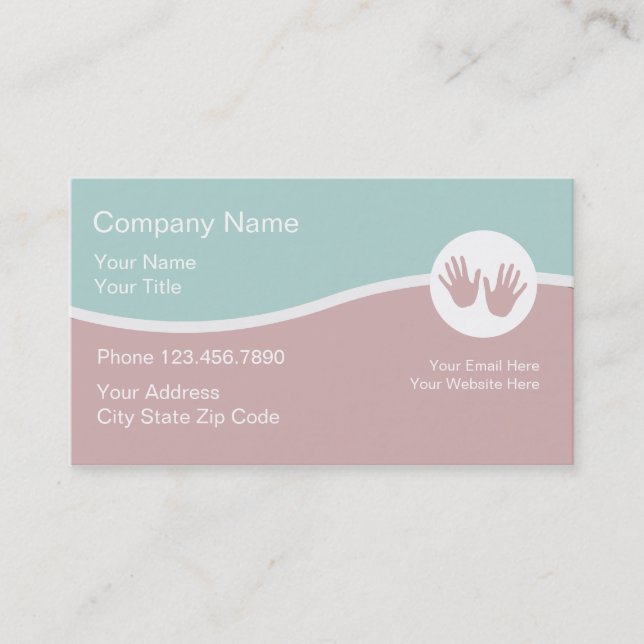 Cartes de visite pour massage (Devant)