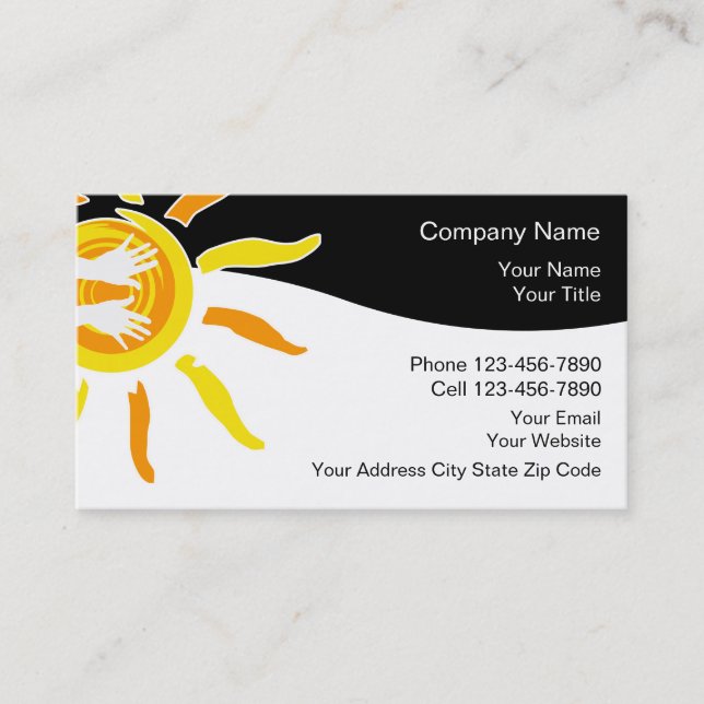 Cartes de visite pour massage (Devant)