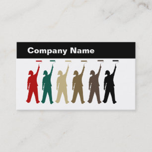 Cartes de visite pour peintre