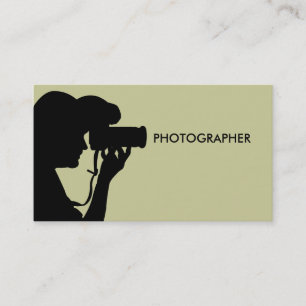 Cartes de visite pour photographes
