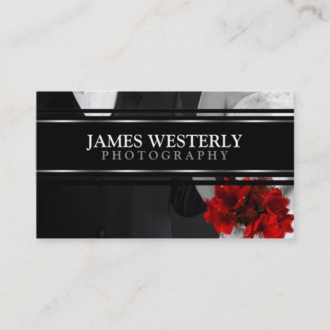 cartes de visite pour photographes Mariages (Devant)