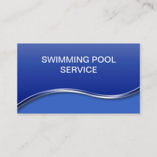 Cartes de visite pour piscine