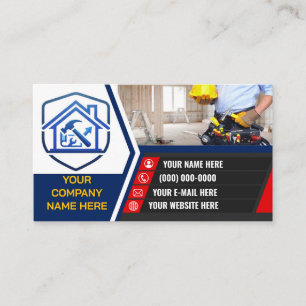 Cartes de visite pour rénovation de maison