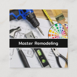 Cartes de visite pour rénovation de maison grandio
