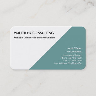 Cartes de visite pour Ressources Humaines Modernes