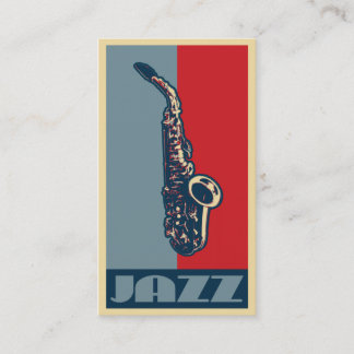 Cartes de visite pour saxophonistes