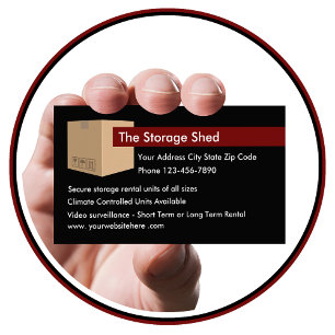 Cartes de visite pour self-stockage