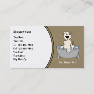 Cartes de visite pour service de garde d'animaux m