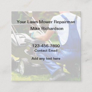 Cartes de visite pour service de réparation de ton