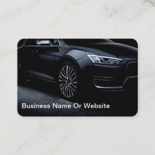 Cartes de visite pour service de voiture de luxe C