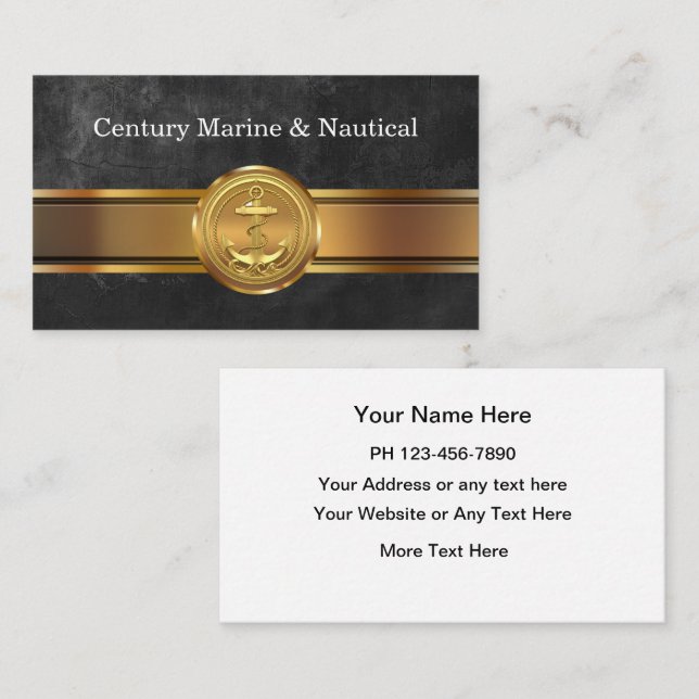 Cartes de visite pour services automobiles Classy (Devant / Derrière)