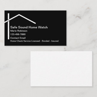 Cartes de visite pour services de surveillance de