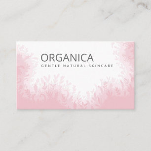 Cartes de visite pour soins de la peau naturelle