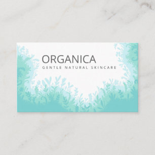 Cartes de visite Pour Soins De La Peau Organique