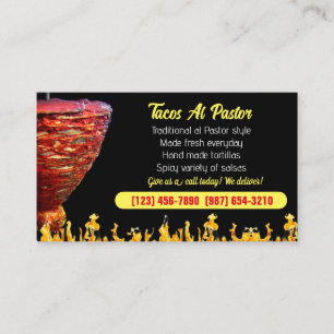 Cartes de visite pour Taco Service