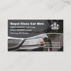 Cartes de visite pour taxi