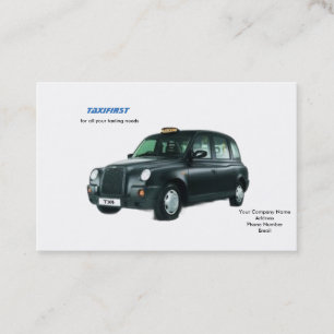 Cartes de visite pour taxis