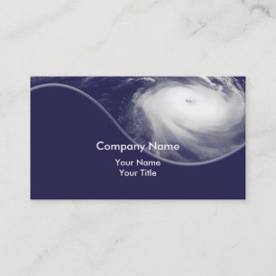 Cartes de visite pour volets anti-tempête