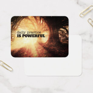 Cartes De Visite Pratique quotidienne