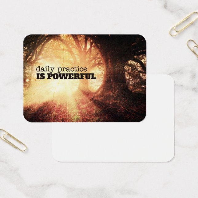 Cartes De Visite Pratique quotidienne (Bureau)