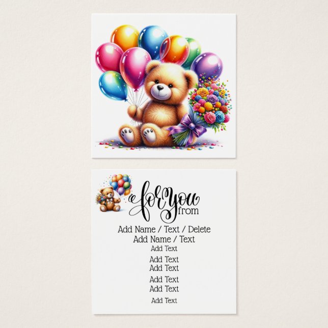 Cartes De Visite PRÉCIEUSE et économe (Devant & derrière)