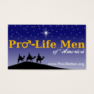 Cartes De Visite pro_life_men_highres, www.ProLifeMen.org