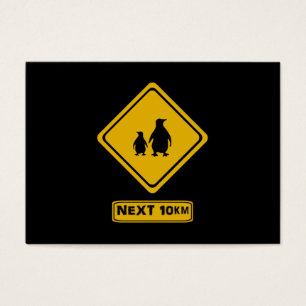 Cartes De Visite prochaine pingouins de 10 km
