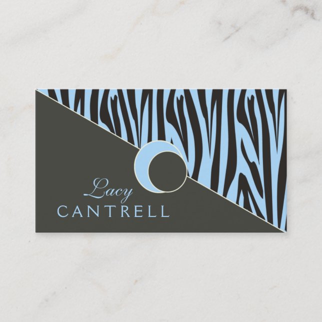 Cartes de visite professionnelle de visite à la (Devant)