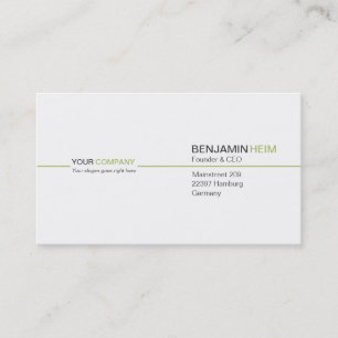 Cartes de visite professionnelles