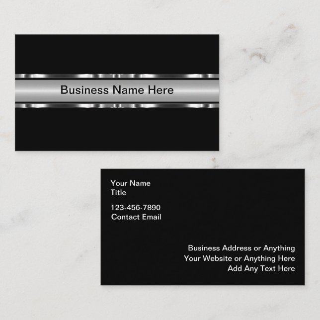 Cartes de visite professionnelles de construction  (Devant / Derrière)