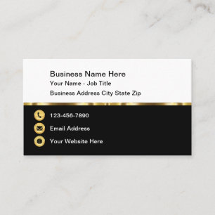 Cartes de visite professionnelles et élégantes mod