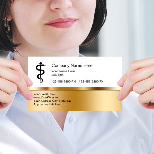 Cartes de visite professionnelles médicales Classy