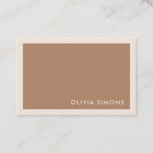 Cartes de visite professionnelles minimalistes