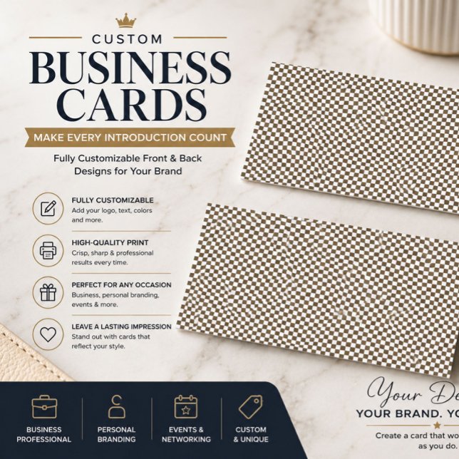 Cartes de visite professionnelles personnalisées (Créateur téléchargé)