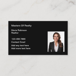 Cartes de visite professionnelles simples pour la 