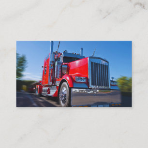cartes de visite professionnels du camionnage
