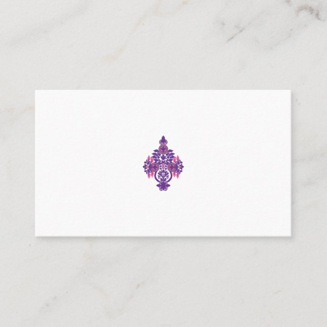 Cartes de visite professionnels du design (Devant)