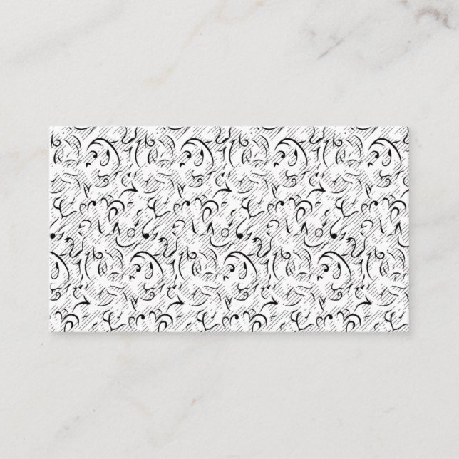 Cartes de visite professionnels du design (Devant)