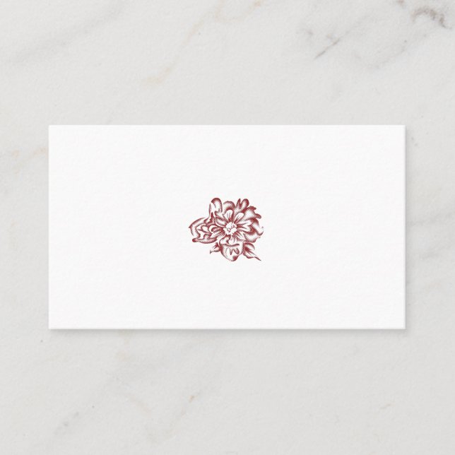 Cartes de visite professionnels du design (Devant)