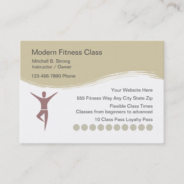 Cartes de visite professionnels modernes de forme (Devant)