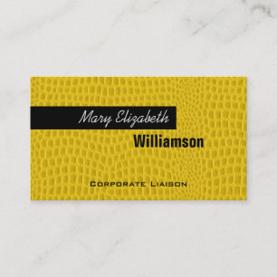 Cartes de visite professionnels modernes en cuir