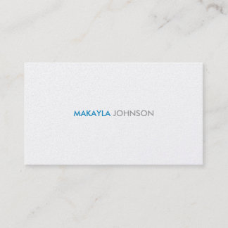 Cartes de visite professionnels modernes et minima
